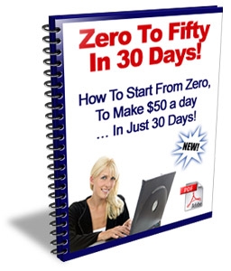 Product picture Zero To Fifty w/ Master Resell Rights